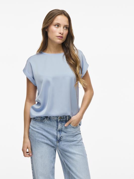 Produktbild Vila VIELLETTE Oberteil mit kurzen Ärmeln (42)