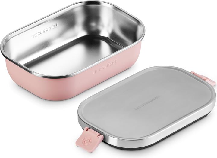 Produktbild Le Creuset On The Go Lunchbox shell pink 900ml