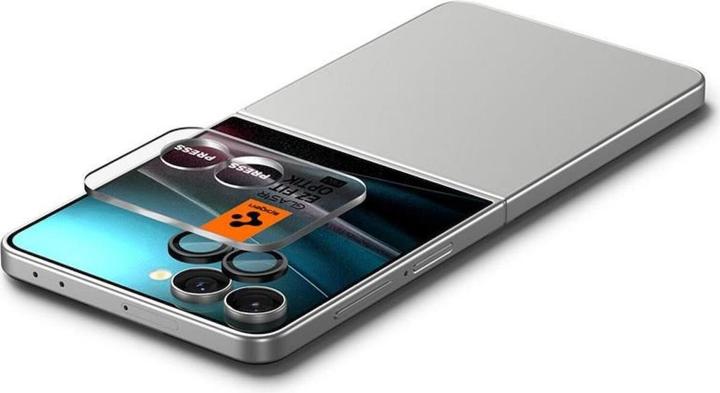 Image du produit Spigen Optik.tR EZ Fit Pro HD Camera Glass (2 pack) (2 pcs, Samsung Galaxy Z Flip7)
