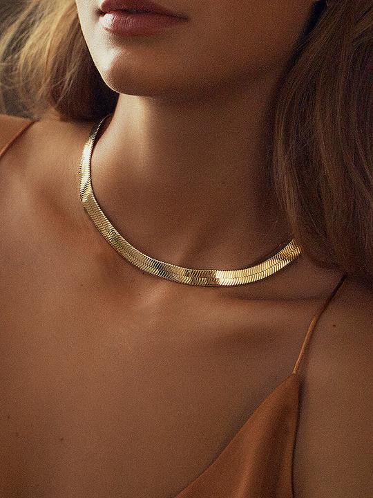 Produktbild Edblad Halskette HERRINGBONE (Edelstahl)