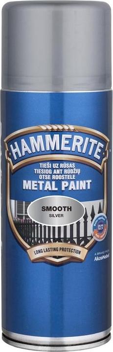 Actual product image Hammerite Spray Paint Ham.Smooth Colour 400ml (400 ml)