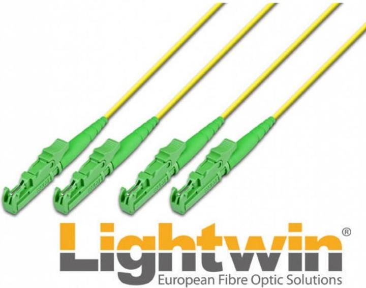Immagine prodotto Lightwin Cavo patch duplex in fibra ottica, monomodale (CAT7, 5 m)