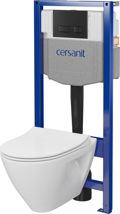 Cersanit WC SET S701-756 WITH FRAM +BL MAT BUTTON