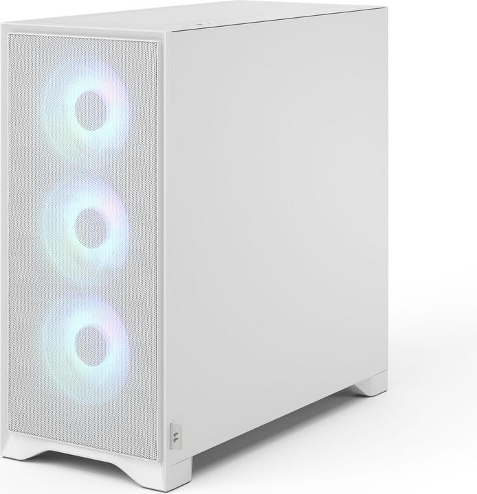 Produktbild Fractal Pop 2 Air White TG RGB (weiss, Tempered Glass) (ATX, Micro ATX (mATX), Mini-ITX)