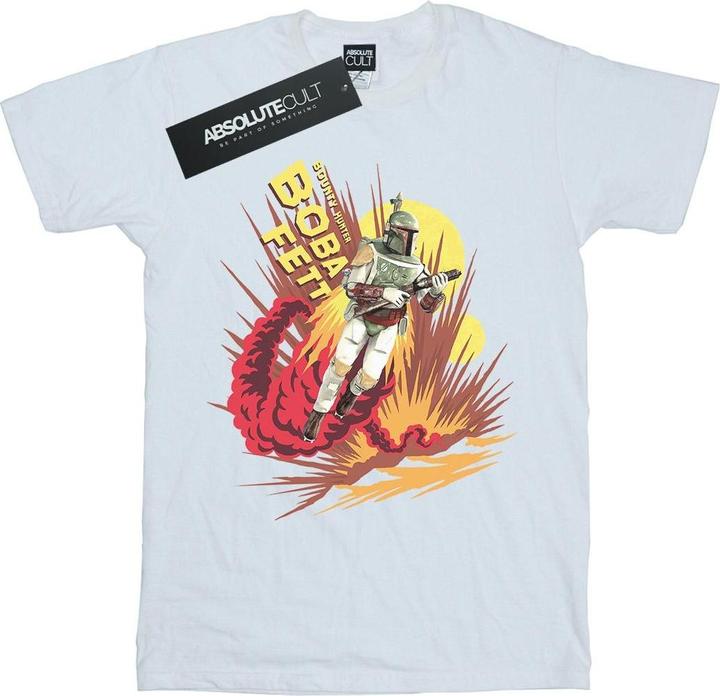 Image du produit Star Wars - T-shirt BOBA FETT ROCKET POWERED - Homme (L)