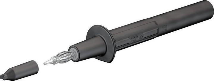 Stäubli Sicherheitsprüfspitze ø 4 mm schwarz