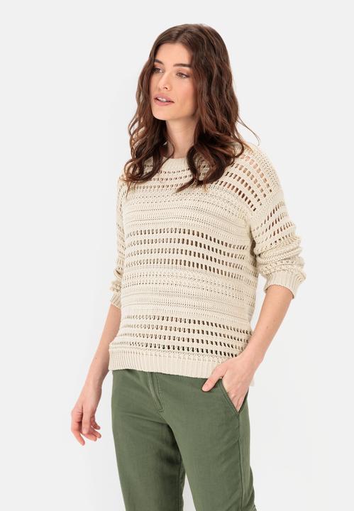 Produktbild Camel Active Pullover mit Lochstrickmuster (M)