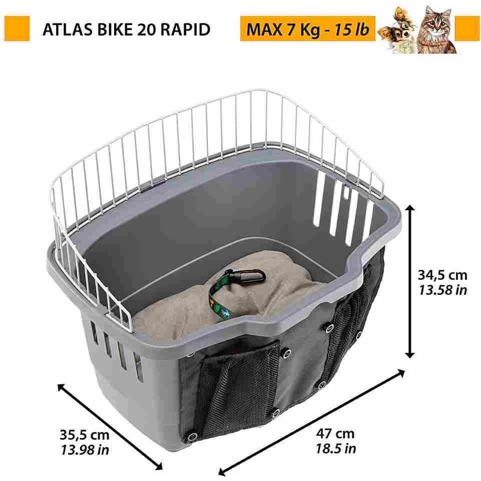 Thumbnail - Ferplast Atlas Bike 20 Rapid (Hund, Faltbar), Tiertransport