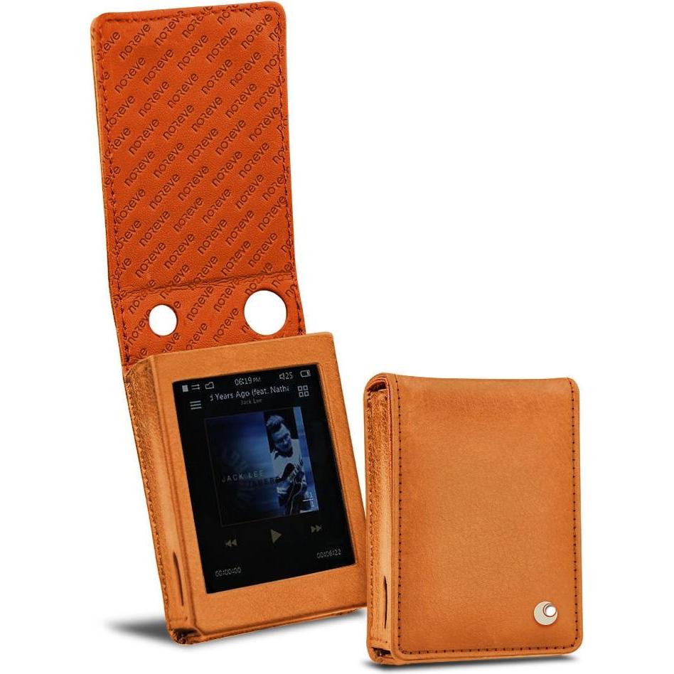 Noreve Lederschutzhülle vertikal, MP3 Tasche + Hülle, Orange