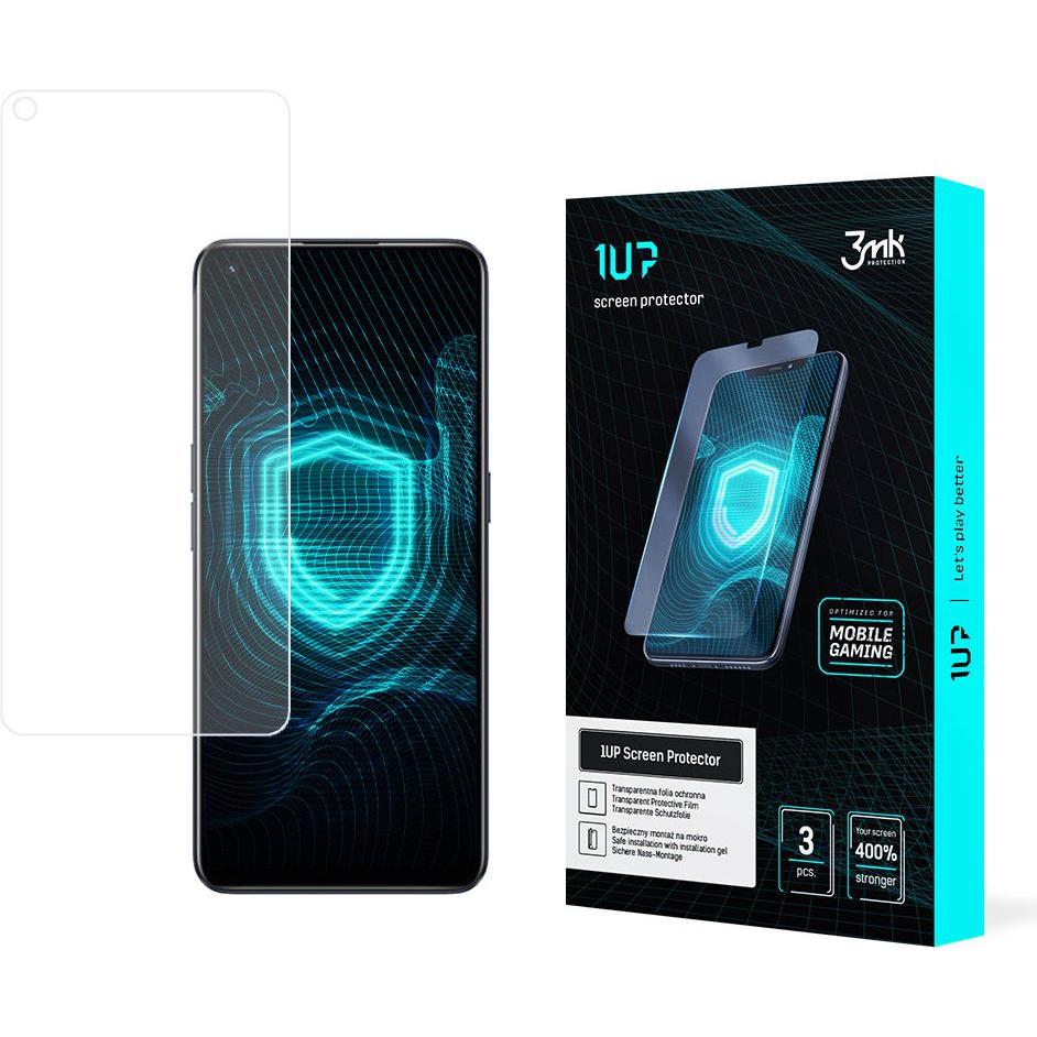3MK Folia 1UP Realme 9 Pro Folia Gaming 3 vnt. (3 Stück, Realme 9 Pro), Tablet Schutzfolie