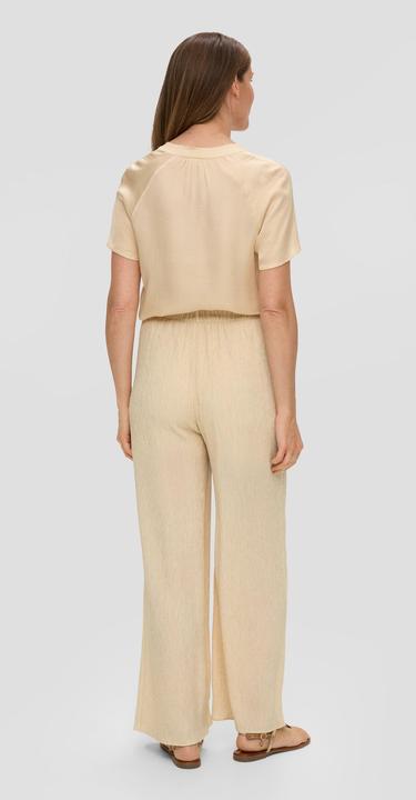 Produktbild S.Oliver Bluse Viskose-Bluse mit Tunika-Ausschnitt (40)