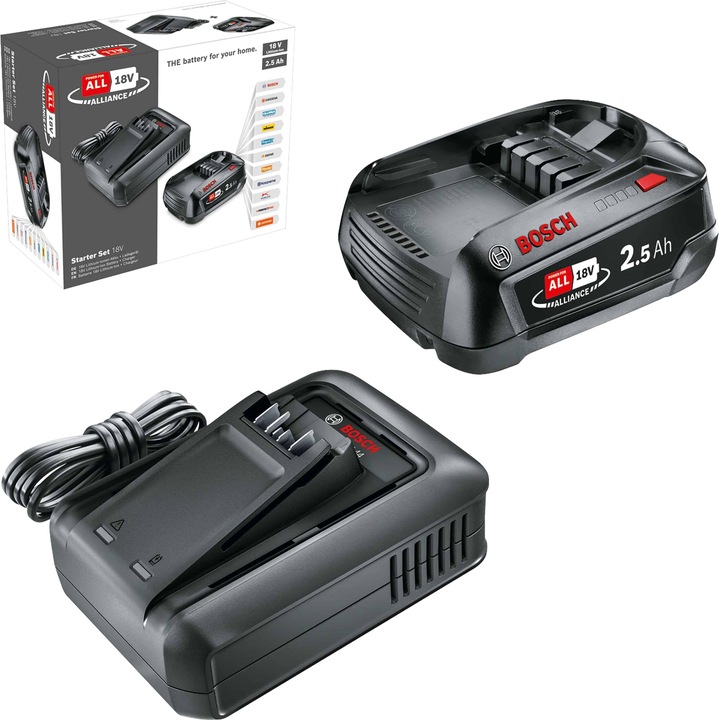 Produktbild Bosch Professional Starter-Set 18V (1 x 2,5 Ah + AL 18V-44) (18 V)