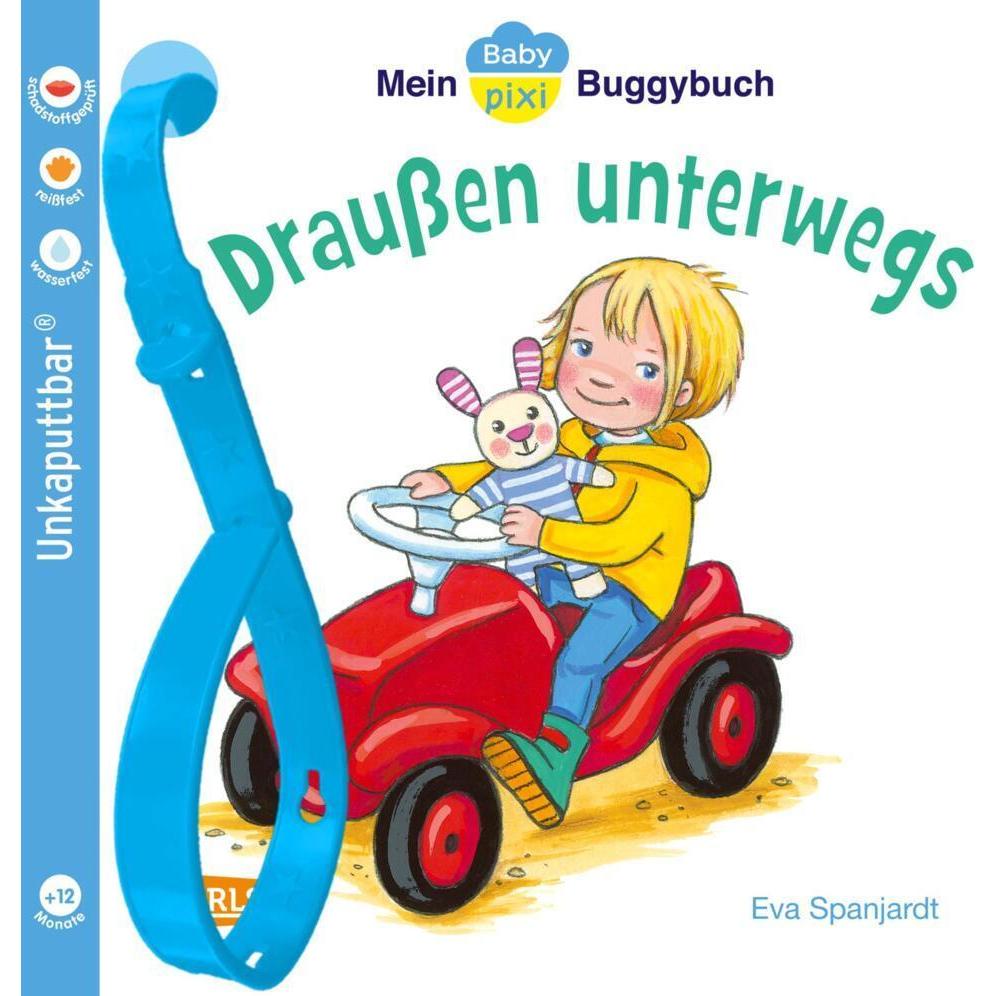Thumbnail - Baby Pixi 66: Mein Baby-Pixi-Buggybuch: Draussen unterwegs, Kinderbücher von Eva Spanjardt