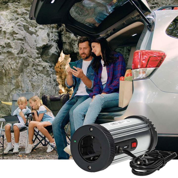 Productafbeelding Nedis Power Inverter änderte Sinus-Wellen - Eingangsspannung: 12 V DC - Geräteausgangsanschluss: Typ