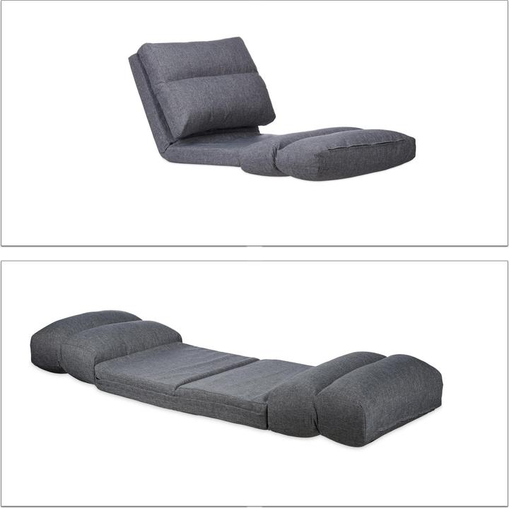 Immagine prodotto Relaxdays Poltrona cuscino materassino (130 x 60 cm)