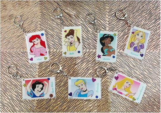 Actual product image Disney Aurora acrylic key fob