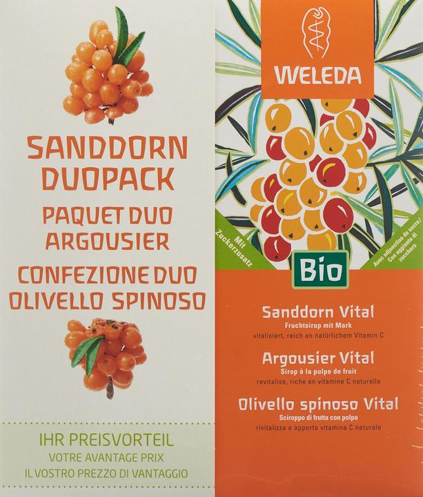 Produktbild Weleda Sanddorn Vital Sirup Duo (1 x 50 cl)