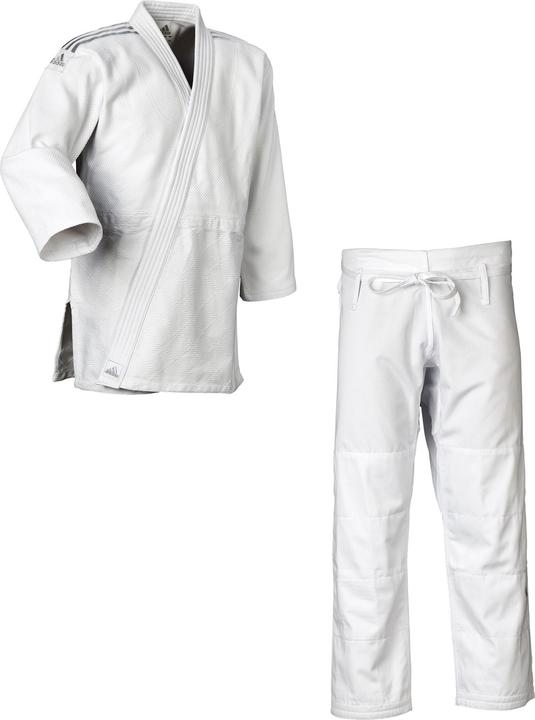 Immagine prodotto adidas Tuta da judo "Contest" a strisce bianche/argento, J650 (170)