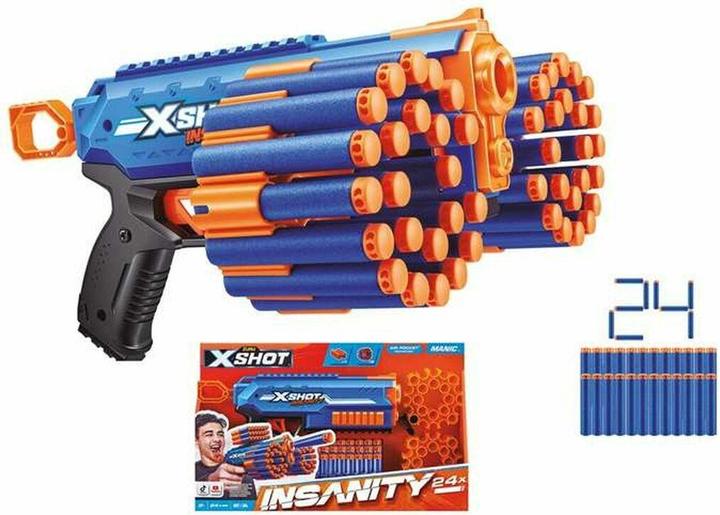 Actual product image Xshot - Insanity Blaster Manic with darts