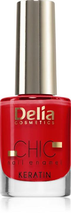 Produktbild Delia Cosmetics Schicker Nagellack mit Keratin (Rot, Gel-Effekt Nagellack)