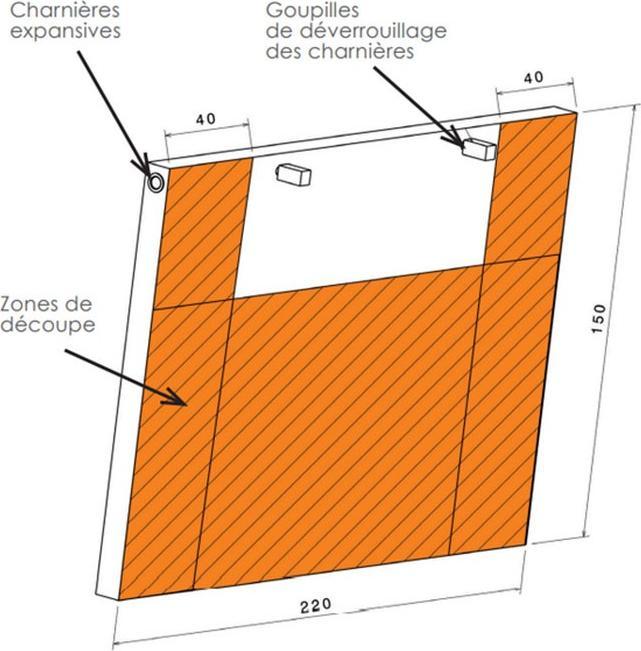 Actual product image ABPool Customisable skimmer flap