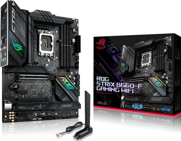Actual product image ASUS ROG STRIX B660-F GAMING (LGA 1700, Intel B660, ATX)