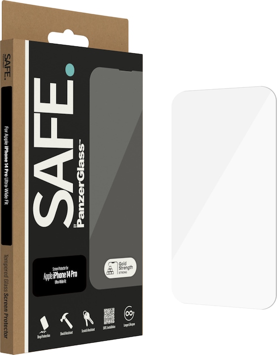 PanzerGlass Displayschutz Case Friendly (1 Stück, Apple iPhone 14 Pro)