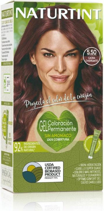 Actual product image Naturtint Colour Accessories 5.50 Gloss Mahogany 150ml (Mahogany)