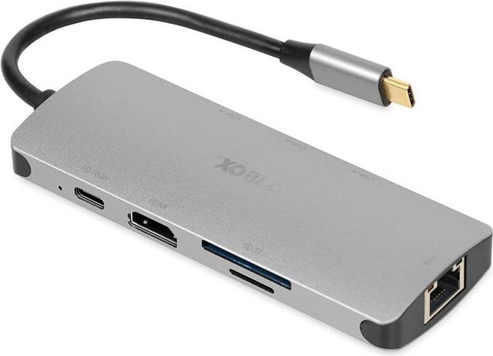 Produktbild iBox IUH3RJ4K (USB-C, 7 Ports)