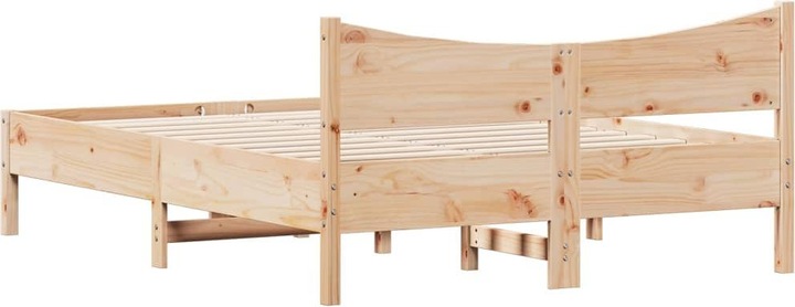 Produktbild VidaXL Bett Kiefer (135 x 190 cm)