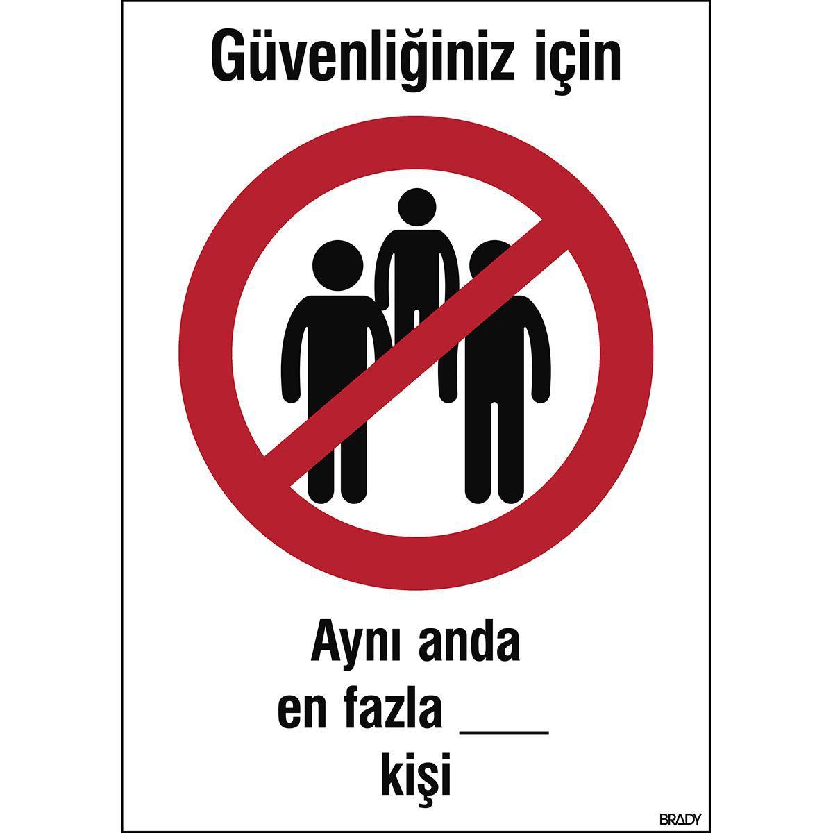 Brady, Etiketten, Safety Sign - For your