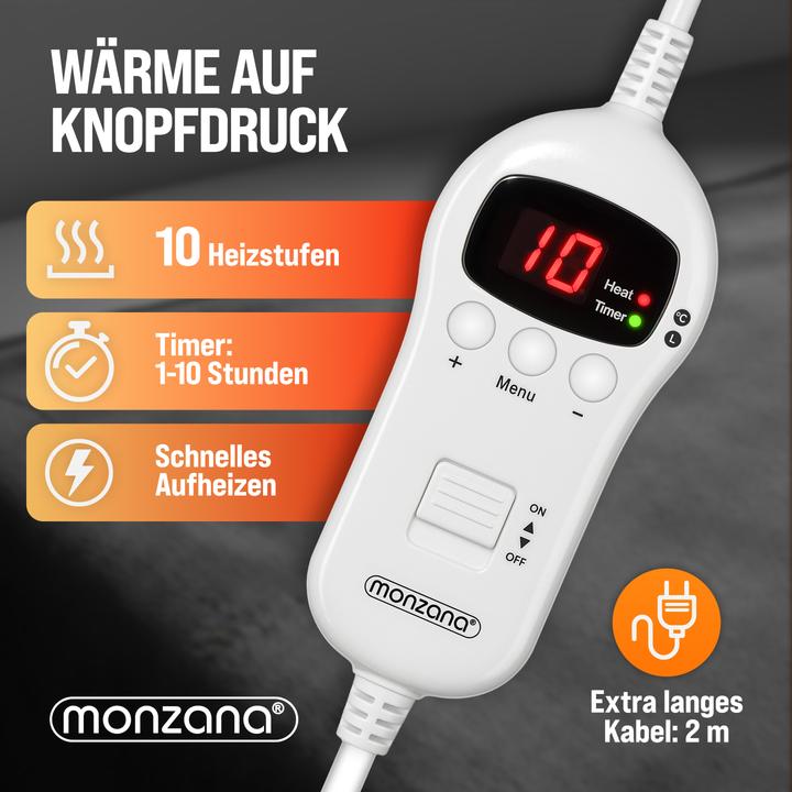 Produktbild Monzana Heizdecke (180 x 130 cm)