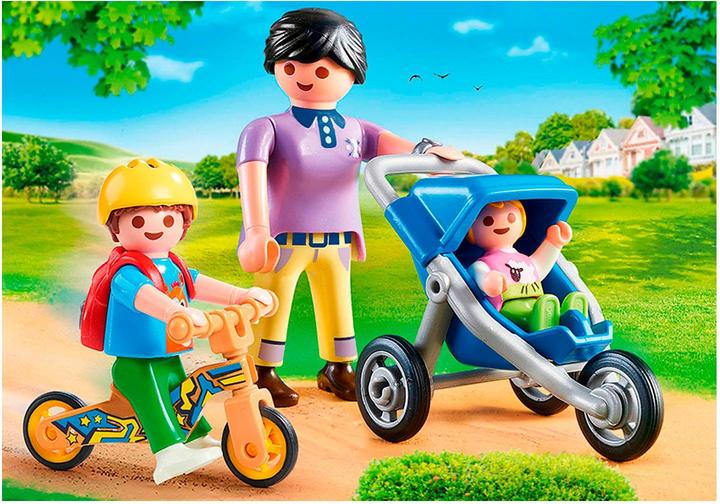 Produktbild Playmobil Mama mit Kindern (70284, Playmobil City Life)