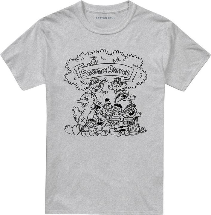 Produktbild Simple Street TShirt meliert (S)