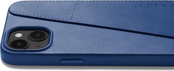 Actual product image Mujjo Leather Wallet Case iPhone 14 / 15 Plus bruin (MUJJO-CL-026-TN) (Apple iPhone 14 Plus)