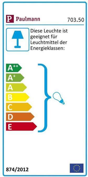 Label énergétique Paulmann Lenia (E14)