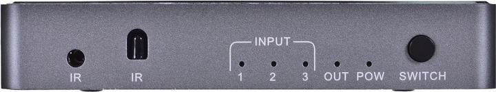 Actual product image Unitek Signal switch HDMI 1.4B 3 in 1 out 4K