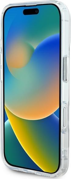 Produktbild Karl Lagerfeld KLHMP16MHLSKIH iPhone 16 Plus 6.7" biały/white hardcase IML Metal Karl Head MagSafe (Apple iPhone 16 Plus)