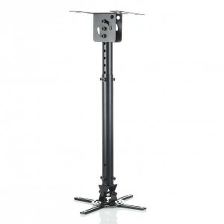 Art RAMP P-107B Holder P-107B, 47-76cm to projector juodas 15KG Mounting to the lubinis laikiklis (Table)