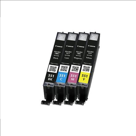 Actual product image Canon Cli-551 (M, FC, Y, C)