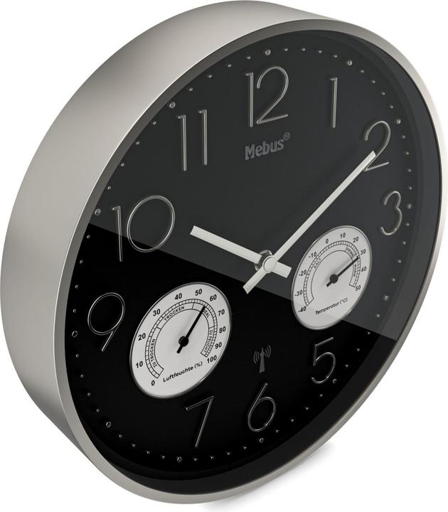 Produktbild Mebus Funkwanduhr (30 cm)