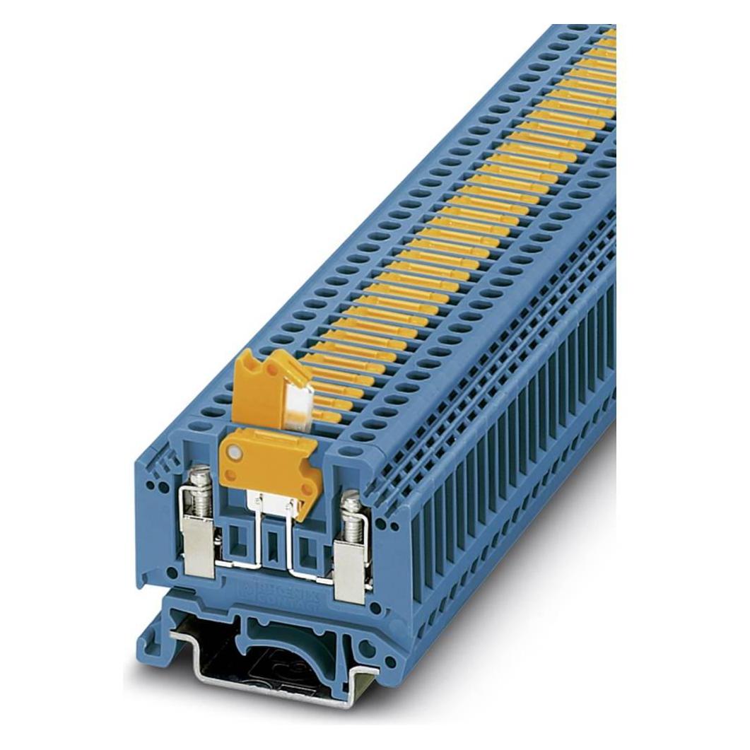 Phoenix Contact Blu Terminale Di Scollegamento/Misura Mtk Bu 50 Pz., Cavo + Spina Elettrica,
