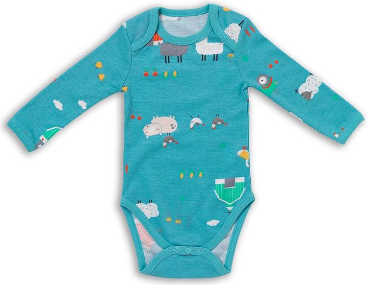 Produktbild Schlummersack Bio Baby-Bodys langarm 3er-Pack (74)
