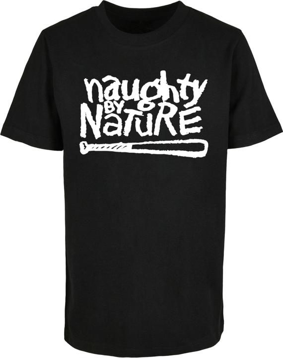 Produktbild Merchcode Kids Naughty By Nature - Logo Basic Tee 2.0 - 160411 (122, 128)