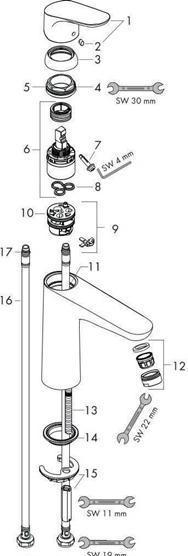 Immagine prodotto hansgrohe Focus Cromo