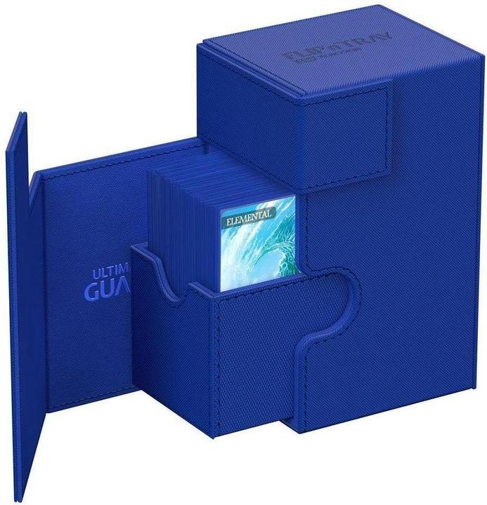 Image du produit Ultimate Guard Flip'n'Tray 80+ XenoSkin Monocolor Bleu