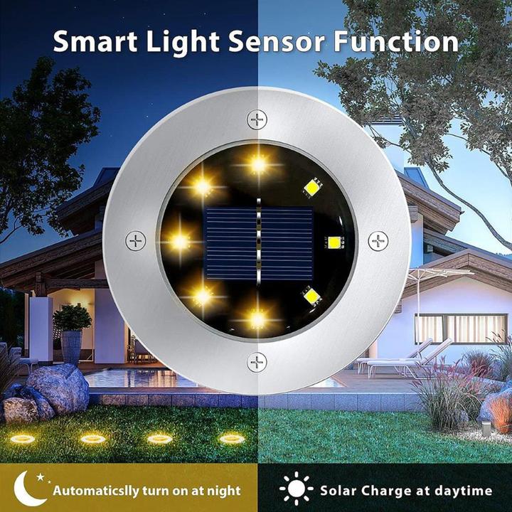 Actual product image GuGus LED Ground Solar Light (800 lm, Waterproof)