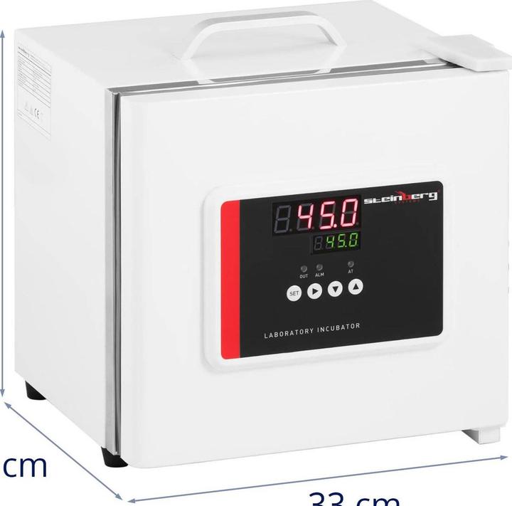 Produktbild Steinberg Brutschrank Labor Inkubator Wärmeschrank 5 - 45 °C Laborofen 7,5 l Chemie