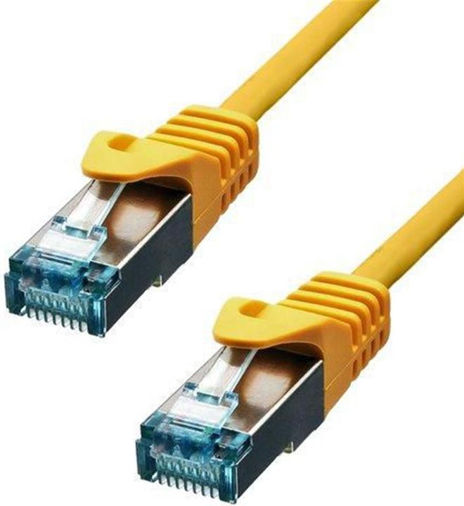 Produktbild ProXtend S/FTP CAT6A LSZH AWG 26 CU Yellow 0.75M (S/FTP, CAT6a, 0.75 m)