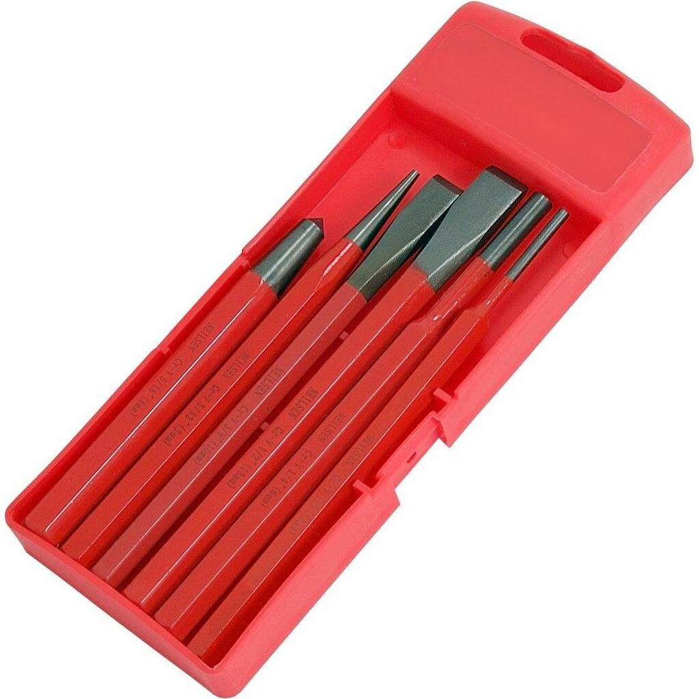 Quatros, Meissel, Späne, Durchschläge und Durchschläge, 6er-Set